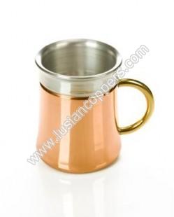 Copper/Alumínium beer mug